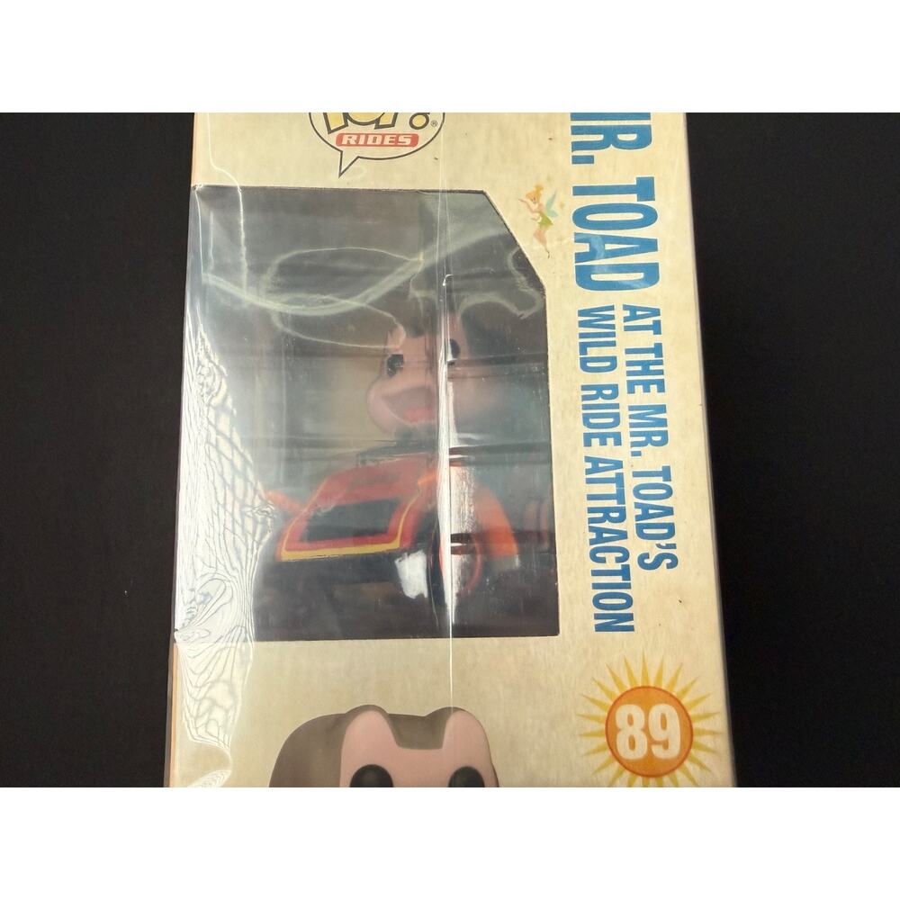 Funko Pop Rides Mr Toad at Mr Toads Wild Ride #89 Disney 65th Anniversary NEW - Picture 2 of 4